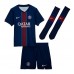 Paris Saint-Germain Khvicha Kvaratskhelia #7 Domáci Detský futbalový dres 2025-26 Krátky Rukáv (+ trenírky)